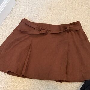 Reformation Womens linen skirt